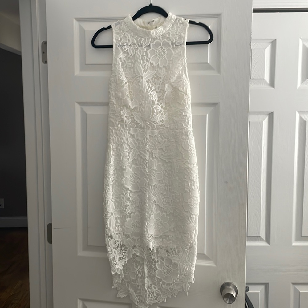Astr the Label white dress
